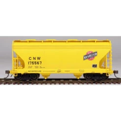 InterMountain 46522-22 - ACF 2-Bay Covered Hopper Chicago & Northwestern (CNW) 175510 - HO Scale