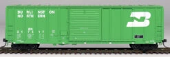InterMountain 47504-40 - PS 5277 Cu. Ft. Exterior Post Boxcar Burlington Northern (BN) 217608 - HO Scale