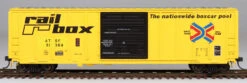 InterMountain 47521-03 - PS 5277 Cu. Ft. Exterior Post Boxcar Atchison, Topeka And Santa Fe (ATSF) 51396 (Patched) - HO Scale