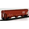 InterMountain 653114-04 - PS 4750 CU FT 3 Bay Rib-Sided Hopper Canadian National (CC) 481944 - N Scale
