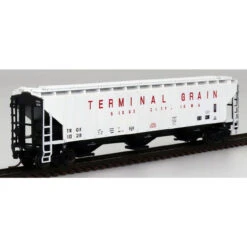 InterMountain 65393-12 - PS 4750 CU FT 3 Bay Rib-Sided Hopper Terminal Grain (TRGX) 1047 - N Scale