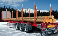 Italeri 3868 - Timber Trailer Europe - 1:24 Scale Kit