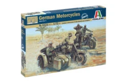 Italeri 6121 - WWII German Motorcycles Germany - 1:72 Scale Kit