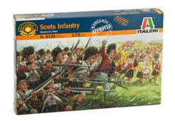 Italeri 6136 - Napoleonic Wars: Scots Infantry Great Britain - 1:72 Scale Kit
