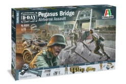 Italeri 6194 - Battle Set "Pegasus Bridge" - D-Day 75th Anniversary France - 1:72 Scale Kit