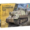 Italeri 6573 - 38cm RW 61 Auf Sturmmoser Tiger Germany - 1:35 Scale Kit