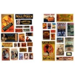 JL Innovative 686 - "Turn Of The Century" Poster/Signs 1890's-1920's - N Scale