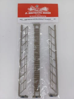 JL Innovative 707 - Solid Staircase With Wood Railing 6" Pre-painted - HO Scale