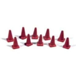JL Innovative 899 - Custom Highway Cones (10) - HO Scale