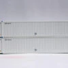 Jacksonville Terminal Co 537060 - 53' High Cube Container (2) (MAGNETIC CONNECTION) United Parcel Service (UPS) - N Scale