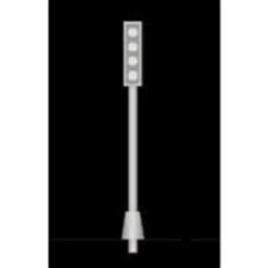 JTT 97303 - Light Poles: Traffic Lights 1/16" = 1'0" - 1:200 -