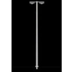 JTT 97339 - Light Poles: Double Parking Light 1/16" = 1'0" - 1:200 -