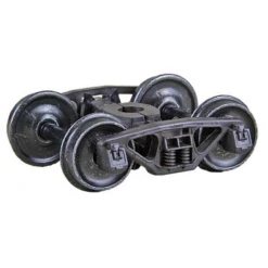 Kadee #1564 - HGC Bettendorf 50-Ton Self Centering Trucks Smooth - HO Scale