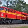 Kato 176-8947 - GE ES44AC Florida East Coast (FEC) 805 - N Scale