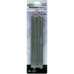 Kato 20-004 - 248mm (9 3/4") Concrete Tie Double Track Straight [2 Pcs] - N Scale