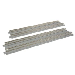Kato 20-006 - 248mm (9 3/4") Concrete Slab Double Track Straight [2 Pcs] - N Scale
