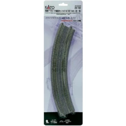 Kato 20-182 - 414mm/381mm Radius 22.5º CT Double Track Easement - N Scale