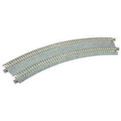 Kato 20-184 - 315mm/282mm Radius 22.5º CT Double Track Easement Right And Left - N Scale