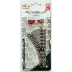 Kato 20-240 - Unitrack Compact 150mm (6") Electric Turnout, Left - N Scale