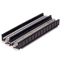 Kato 20-458 - 186mm (7 5/16") Double Track Plate Girder Bridge, Black - N Scale