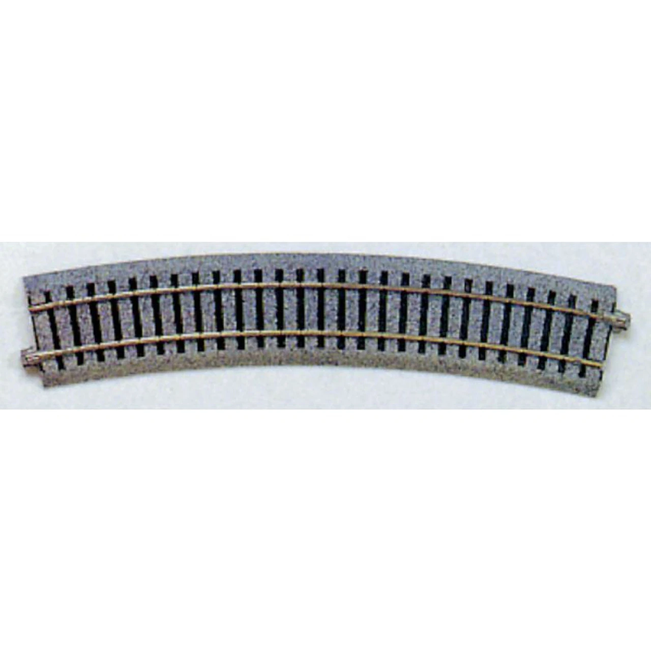 Kato 2-210 - 21-5/8" 550mm - Curved Track 22.5-Degree Radius Pkg(4) - HO Scale