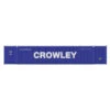 Kato 80054K - 53' Ribbed Side Container 2 Set Crowley (CMCU) - N Scale