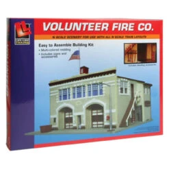 Life-Like 7483 - Volunteer Fire Company - N Scale Kit