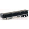 Lonestar Model 6003 - Wilson Pacesetter 43' Grain Trailer - Pre-painted Black Body / Black Tarp - HO Scale Kit
