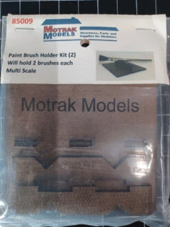 Motrak Models 85009 - Paint Brush Holder 2pk - Multi Scale Kit