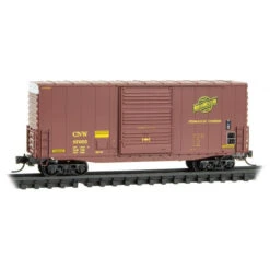Micro-Trains Line 10100111 - 40' Hy-Cube Box Car, Single Door Chicago & Northwestern (CNW) 57955 - N Scale