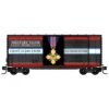 Micro-Trains Line 10100771 - 40' Hy-Cube Box Car, Single Door Military Valor Award - US Coast Guard Cross - N Scale