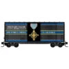Micro-Trains Line 10100772 - 40' Hy-Cube Box Car, Single Door Military Valor Award - US Air Force Cross - N Scale