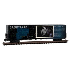 Micro-Trains Line 10200211 - 60' Excess Height Box Car -Constellation Series - Sagittarius - N Scale