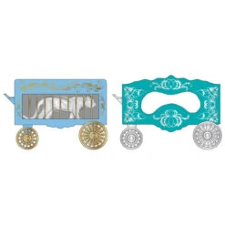 Micro-Trains Line 47000320 - 15' Closed Vintage Wagon - Circus Wagon #3 - N Scale