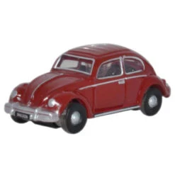 Oxford Diecast - Ruby Red VW Beetle - 1:148 Scale