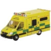 Oxford Diecast Oxford NMA002 - Mercedes Ambulance London (yellow, Green) - Assembled - N Scale