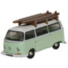 Oxford Diecast NVW007 - 1960s Volkswagen Passenger Van W/Surfboard Roof Rack - N Scale