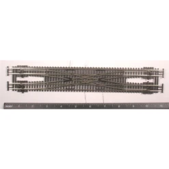 PECO SL-E383F - Code 55 Double Crossover (Electrofrog) - N Scale