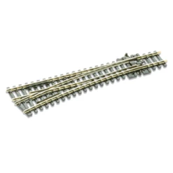 PECO SL-E396 - Code 80 Medium Radius Turnout Left Hand (Electrofrog) - N Scale