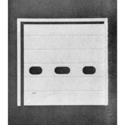 Pikestuff 541-1107 - Freight Door 12' (2 Each) - HO Scale Kit