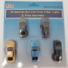 Rock Island Hobby 032101 - Autos With Front And Rear Lights - HO Scale