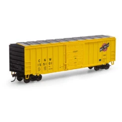 Athearn Roundhouse 1262 - 50' ACF Box Car Chicago & Northwestern (CNW) 155193 - HO Scale