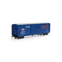 Athearn Roundhouse 97984 - 50' FMC 5283 DD Boxcar Minneapolis, Northfield & Southern (MNS) 900013 - HO Scale