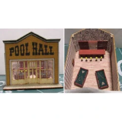 RslaserKits 2068 - Pool Hall - HO Scale Kit