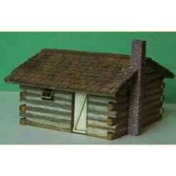 RslaserKits 3016-3 - Log Cabin 3 Pack - N Scale Kit