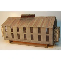 RslaserKits 3034 - Two Stall Block Engine House - N Scale Kit