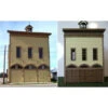 RslaserKits 3037 - Silver Cliff Firehouse - Town Hall - N Scale Kit