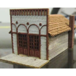 RslaserKits 3058 - Log Saloon - N Scale Kit