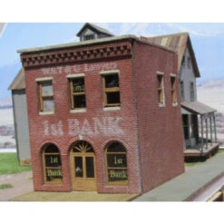 RslaserKits 3067 - First Bank Building - N Scale Kit