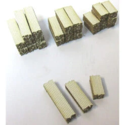 RslaserKits 3520 - Assorted Lumber Stacks - N Scale Kit